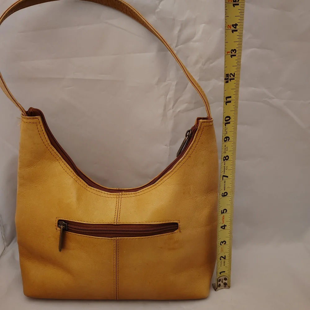 Vintage Le Donne Women's Brown Leather Purse